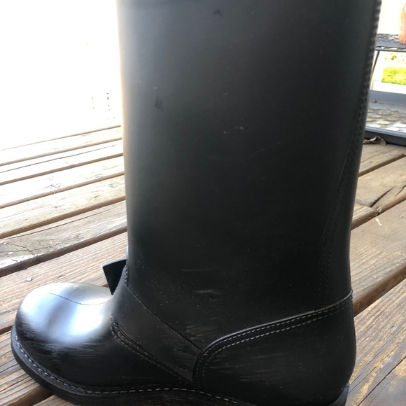 VALENTINO Red Rain boots - Picture 8 of 11